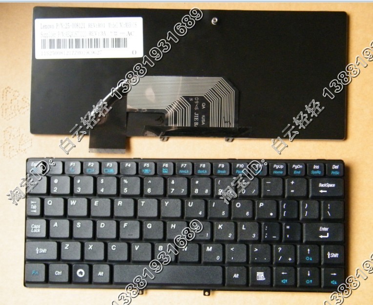 (English spot) brand new original Lenovo lenovo S10 S10E S10E S9E M10 M10 keyboard black white-Taobao