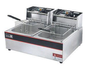 Prince West Kitchen DF-82 Desktop Twin-Cylinder Twin Griddle Electric Fryer FRIED ELECTRIC FRYER DF-82