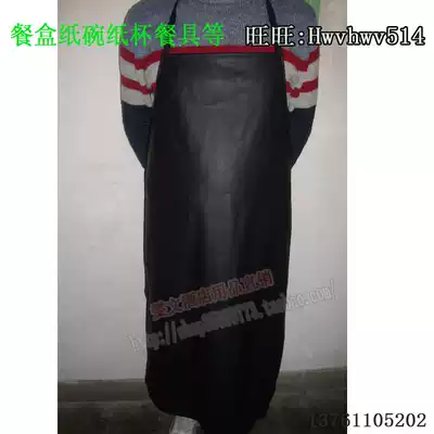 Wenwen Hotel Home Apron Kitchen Apron Waterproof Apron Hotel Black Apron