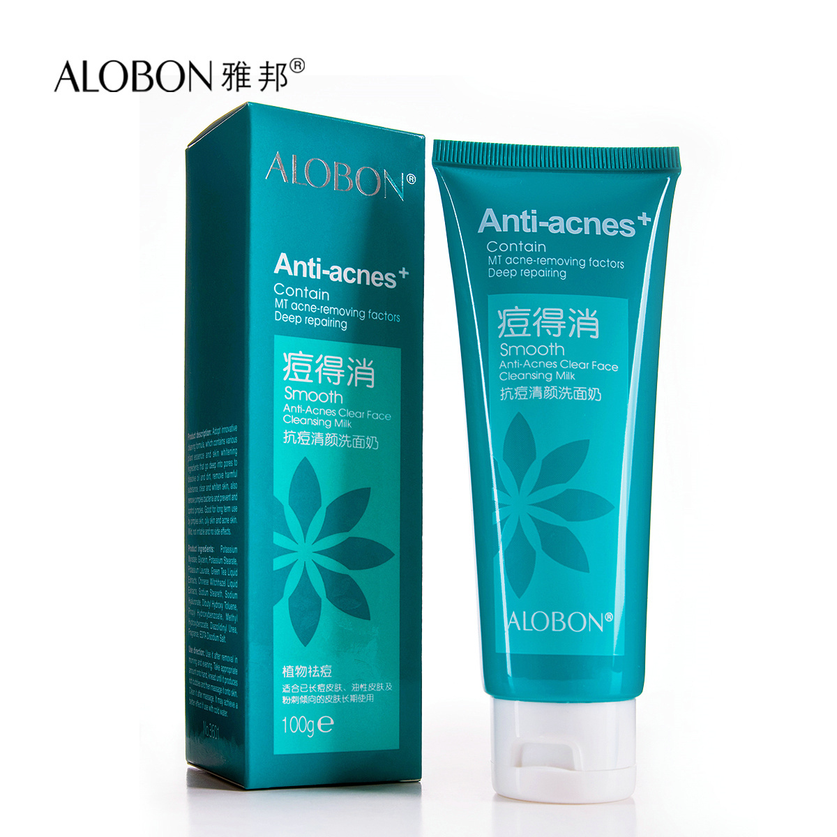 AloBon/雅邦痘得消抗痘清颜洗面奶100g