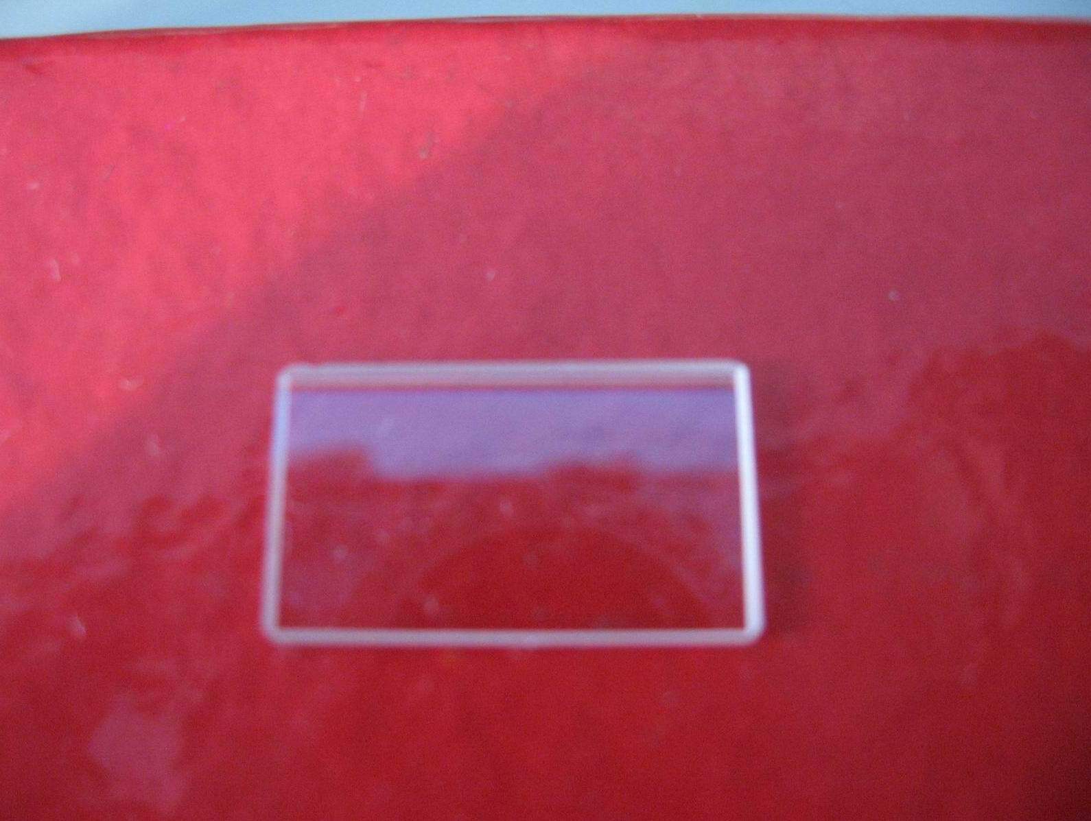 High precision window 20*20 * 1mm