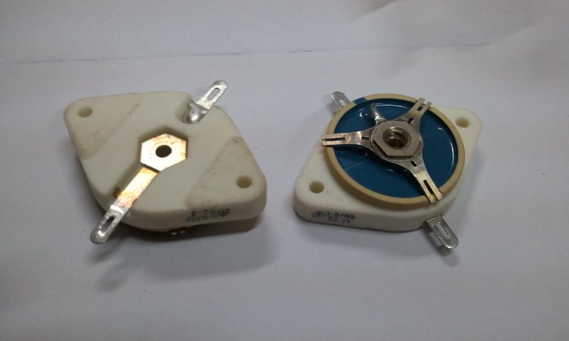 High voltage ceramic adjustable capacitor CCW3 8-60P 1000V