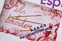 British No. 28 cross embroidery needle silver-plated needle 18CT 18CT 18CT