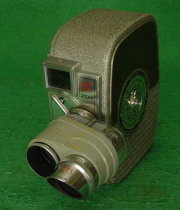 8MM of the lens with photometric meter --- Keystone K-25AX