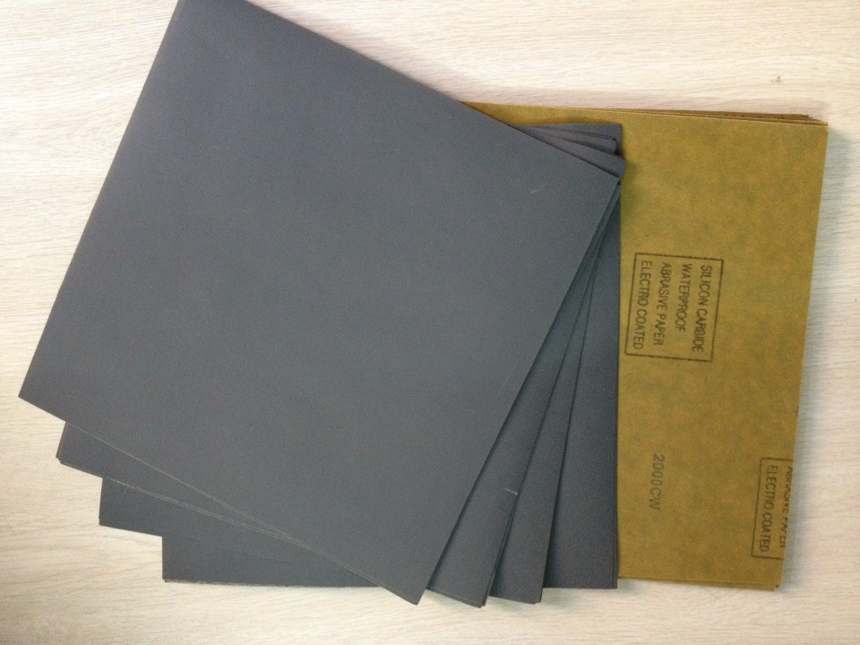 Port Lower gold phase sandpaper water resistant sandpaper silicon carbide gold phase sandpaper P120 ~ P2400 #