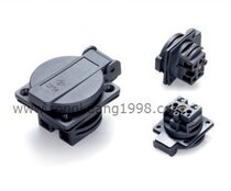 E-013 German waterproof socket Korean power socket European standard waterproof socket European wiring socket