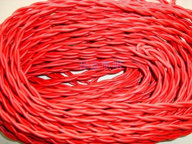 Ordinary electric lamp base wire copper core multi-strand soft wire RV1 square wire connection line 1 5 yuan a meter