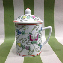 Jingdezhen ceramics factory goods from the 1980s special price white melon saucer large short teacup export porcelain home collection