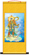 Mounted Buddha painting Thangka Buddha statue manufacturers can customize B312 twelve medicine fork Andiluo General