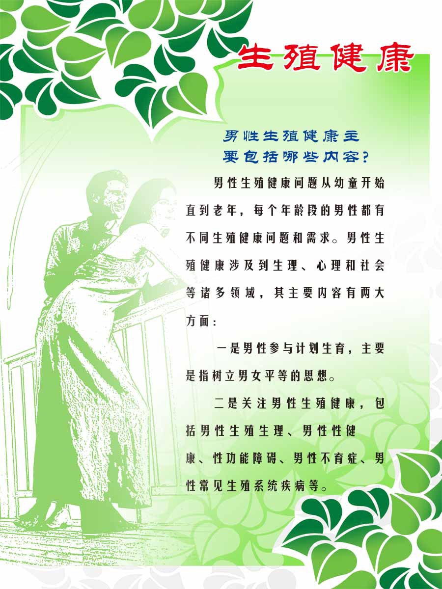 海报印制93素材健康展板153生殖健康展板