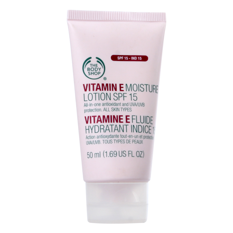 香港直邮The Body Shop/美体小铺 维生素E/VE防晒乳霜SPF15 50ml