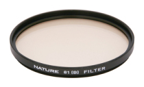 Single anti-filter mirror Nature Ryden mirror 81B 58mm lens filter