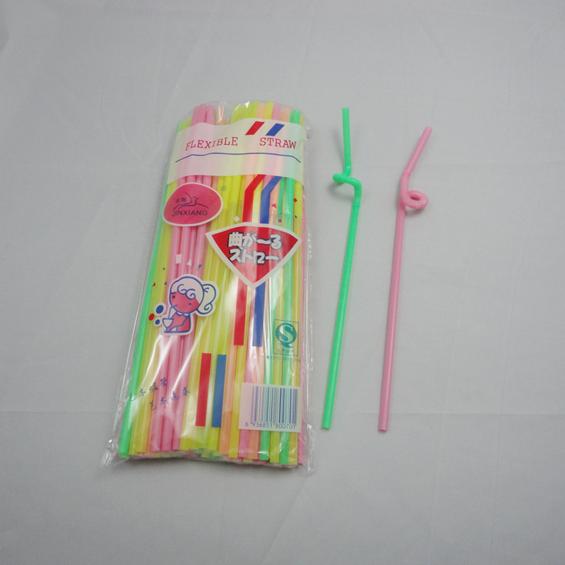 Color Art Straws Artistic Modeling Straws Coffee Straws 80 Packs
