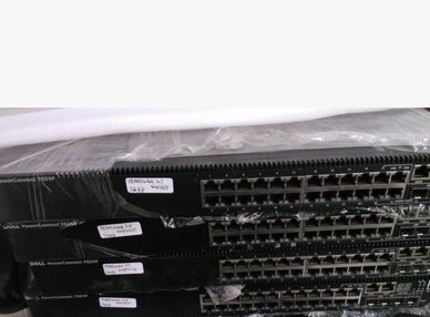 DELL 8024 switch is warranted for three months