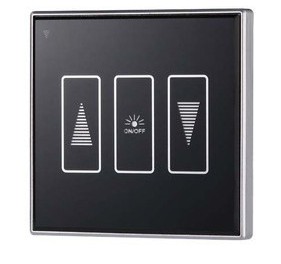 Dimming panel wireless touch screen dimming switch 3 keys 1 way 86 type single live wire smart home dimming controller