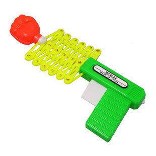Creative small commodity fist gun-six telescopic gun Yiwu small toy wholesale stall source of new special