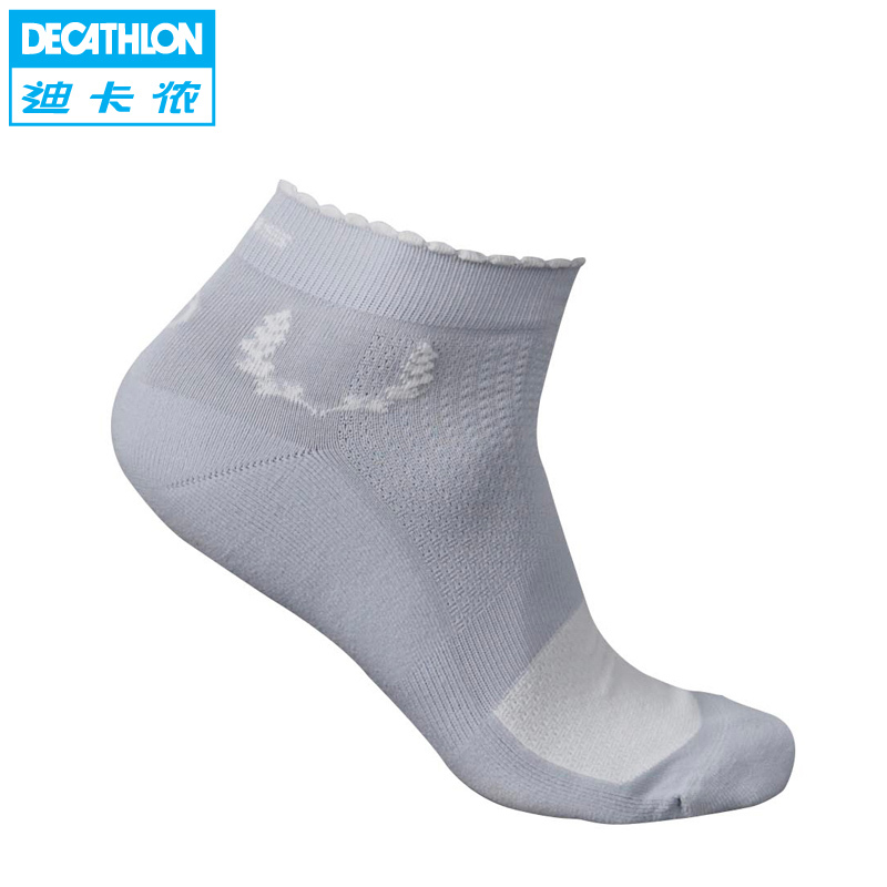 迪卡侬 低帮运动袜 休闲袜 经典款薄短袜 1双装 INESIS SOCKS