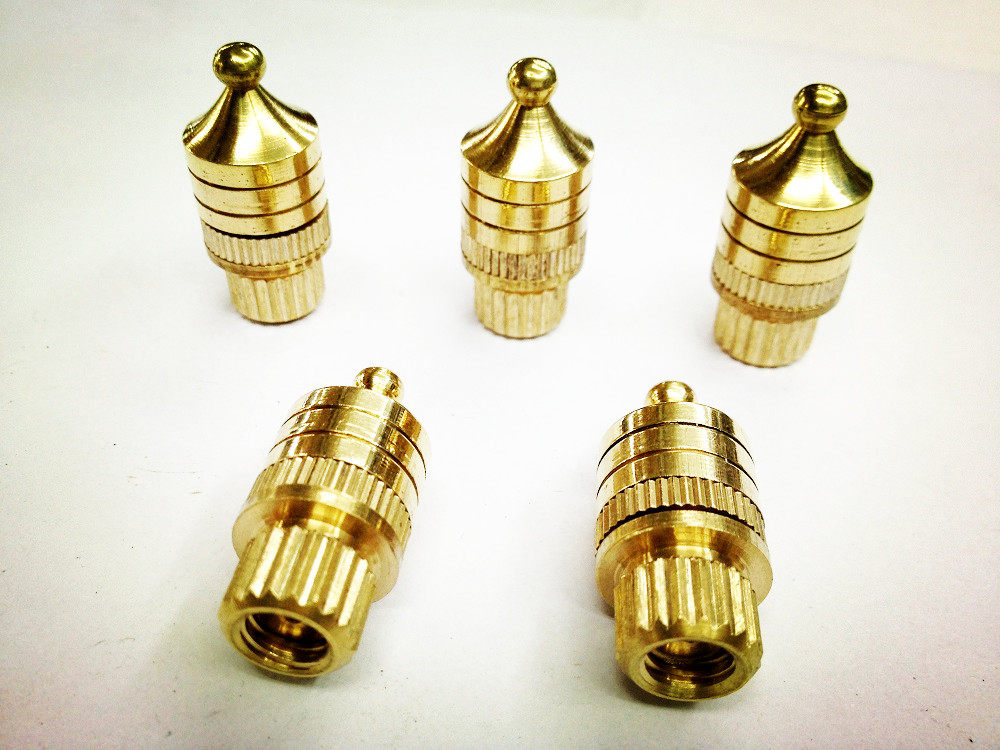 High quality speaker feet nail adjustable in full copper speaker feet nail sound shock-proof pins