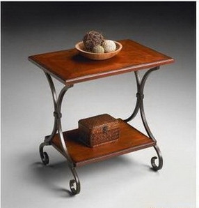 Eurostyle metal bracket structure Art tea table corner Several mobile home furnishings Other table classes-Taobao