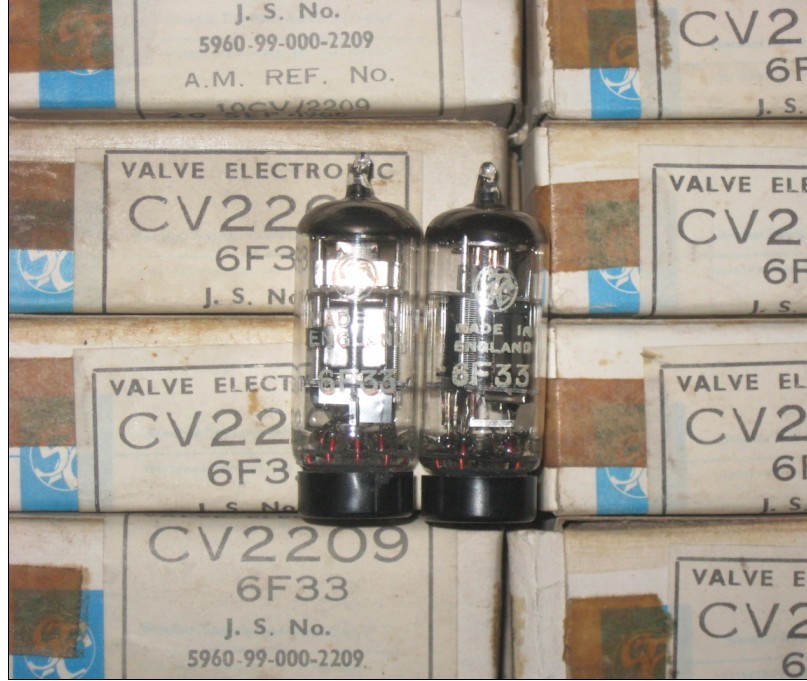 UK STC CV2209 6F33 small seven-legged tube