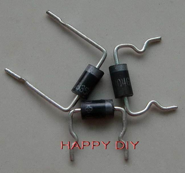 Dismantling of the Schottky Fast Diode SB350 3A 50V 50V