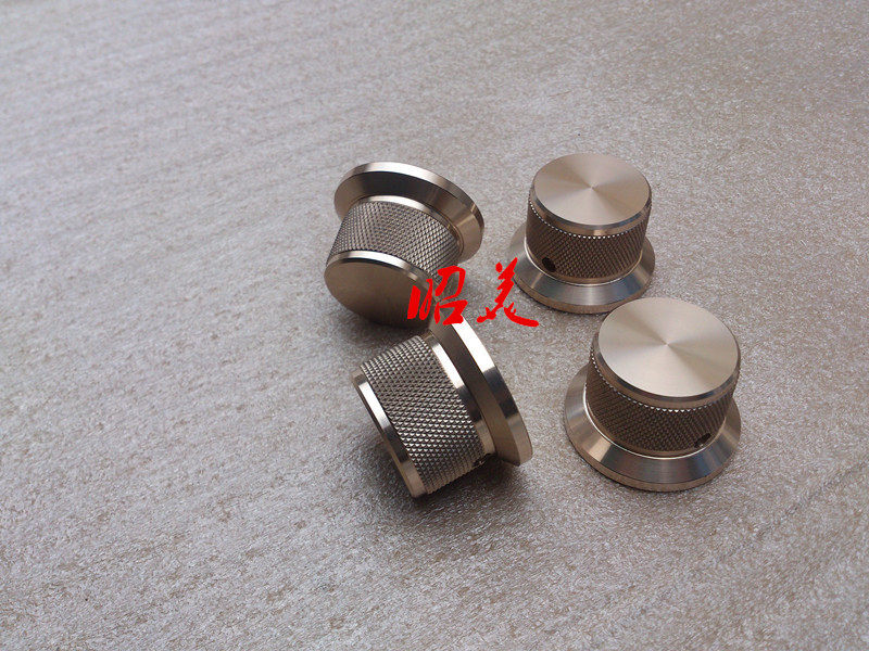 Diameter 38 shank diameter 30 high 25 full aluminum alloy solid volume knob sound power amplifier potentiometer knob