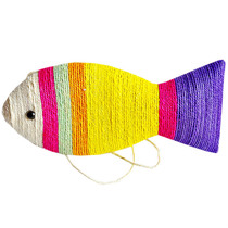 Hadaomeng WISON cat scratch board sisal three-dimensional big fish cat claw board sisal cat toy pet supplies