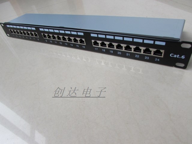 Six types of shielding 24-mouth Internet distribution line frame one thousand trillion shielded Internet 24-bit distribution line rack over test matching line frame