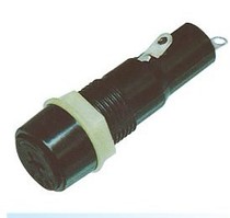 5*20 Cross fuse holder MF527 Black