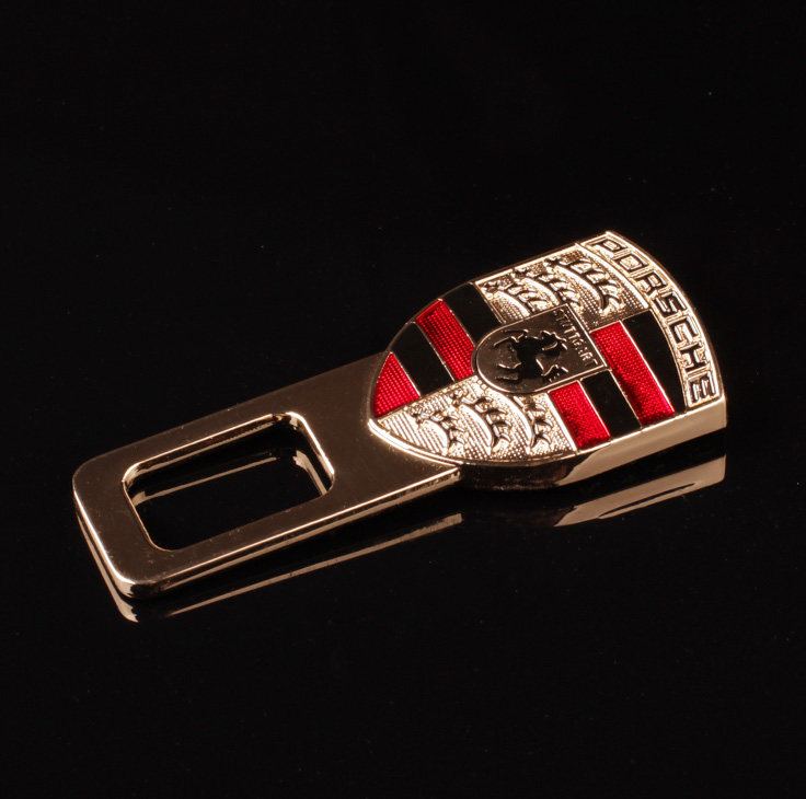 保时捷卡宴Macan911帕纳梅拉Cayman饰品汽车安全带夹保险卡扣插销