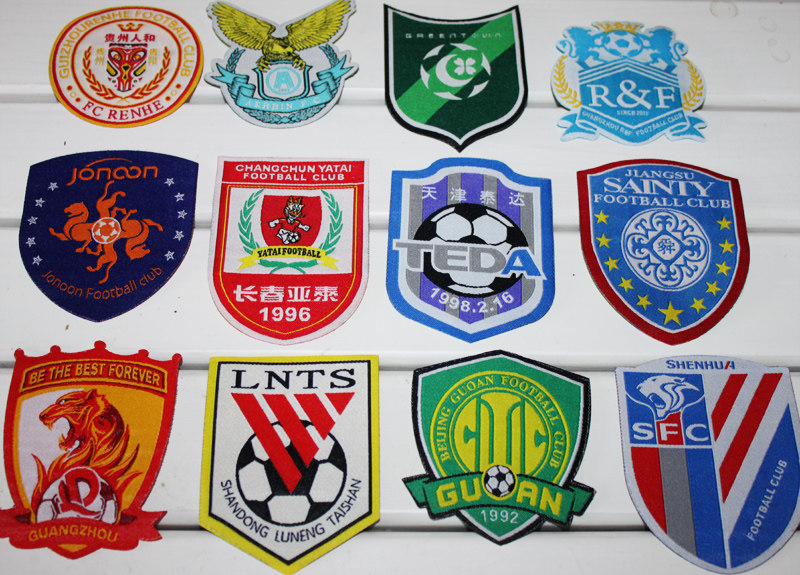 Super fan supplies Shijiazhuang Yongchang Henan Jianye Liaoning Hongyuan Shanghai Shanggang Shenhua football cloth stickers
