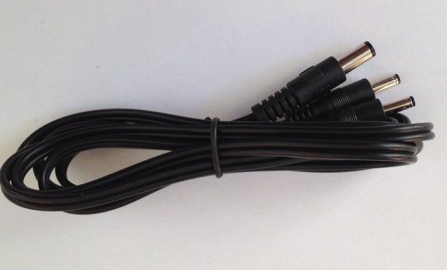 DC Wire Non-USB Electric Heating Insole One Drag Two Main Line Power Cord DC5 5 * 2 5 Connector Turn DC3 5 * 1 35