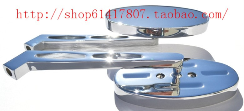 Export and foreign trade hot sale Locomotive aluminum alloy shell rearview mirror Harley locomotive modified locomotive rearview mirror