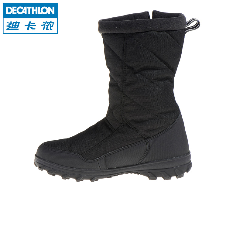 迪卡侬 户外运动 男女童防水保暖鞋雪地靴 儿童青少年款QUECHUA