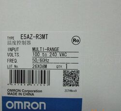 정품 오므론 OMRON 온도 조절기 E5AZ-R3MT AC100-240