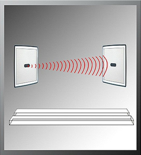 Induction Shower body infrared bathroom flush shower pool bathhouse Force inductive shower head switch valve 6V