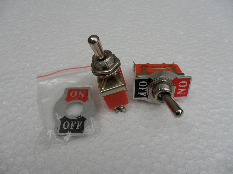 Twist switch toggle switch DIY make tube amplifier power switch (220V 10A)