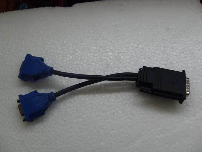 DVI59 pin 10% II VGA Line DVI 10% second-line high density DVI59 pin line graphics card film conversion line