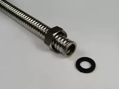 (High pressure explosion-proof) 6 points stainless steel bellows inlet pipe hot and cold water pipe 30cm-70cm