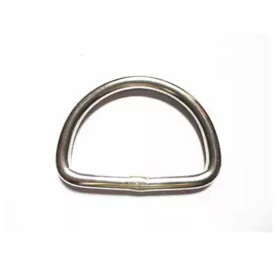 Stainless steel D-shaped belt buckle Luggage clothing hardware buckle Inner width 5 cm metal buckle