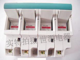 HG30-63 4P rail-type fuse fuse Fuse Base Fuse Box Wholesale