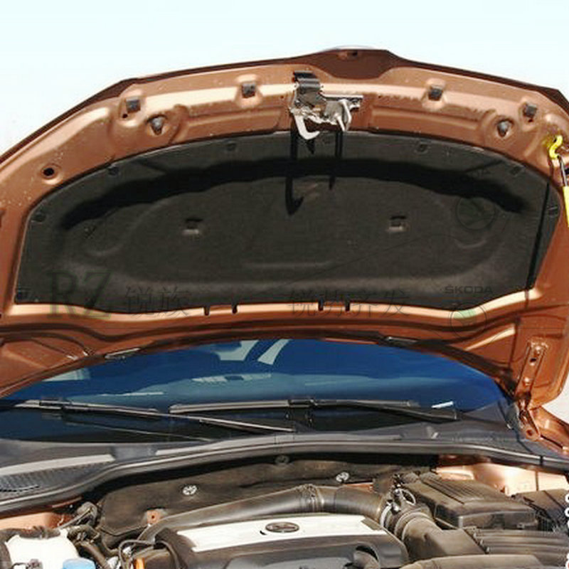 Skoda Car Wild Empire Engine Hood Insulation Cotton Soundproofing Cotton Machine Cover Insulation Mat Original