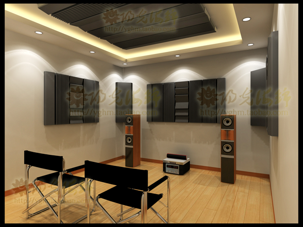 Sound Room Sound Recording studio Acoustic Chamber Kit Sound Absorbing Sponge Soundproofing Sponge