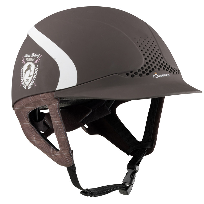 Шлем для конного спорта купить. Шлем для конного спорта FOUGANZA. Шлем для верховой езды 120 FOUGANZA. Шлем для конного спорта Декатлон. Конный шлем Фуганза.