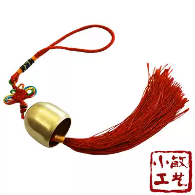 Pure copper Chinese knot wind chimes copper bells pastoral wind water bells hanging ornaments copper metal Japanese wind chimes
