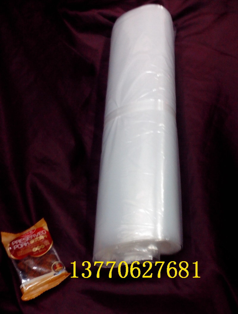 50*80cm8 silk PE flat pocket high pressure flat pocket clothing bag packing bag plastic transparent inner bag 100