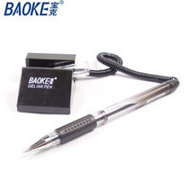 10 sets of Baoke 850 desktop pen with pen holder neutral pen for bank front desk