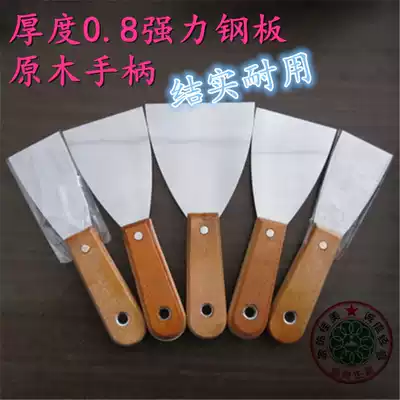2 inch 3 inch 4 inch knife painter shovel knife wood handle putty knife wholesale cleaning shovel batch Earth shovel