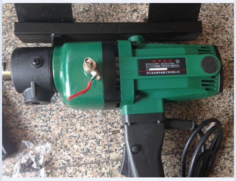 Jindu pipe laying machine 2200W 1850r min diamond drilling rig special for sewers