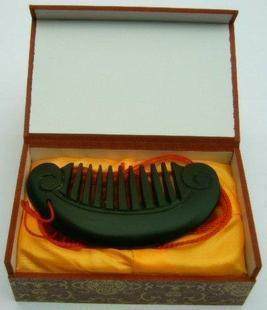 砭石美容鸟梳子 刮痧板 砭石梳子 包邮